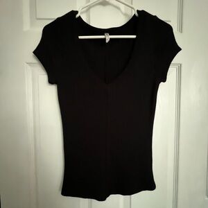 Free People short sleeve v-neck top